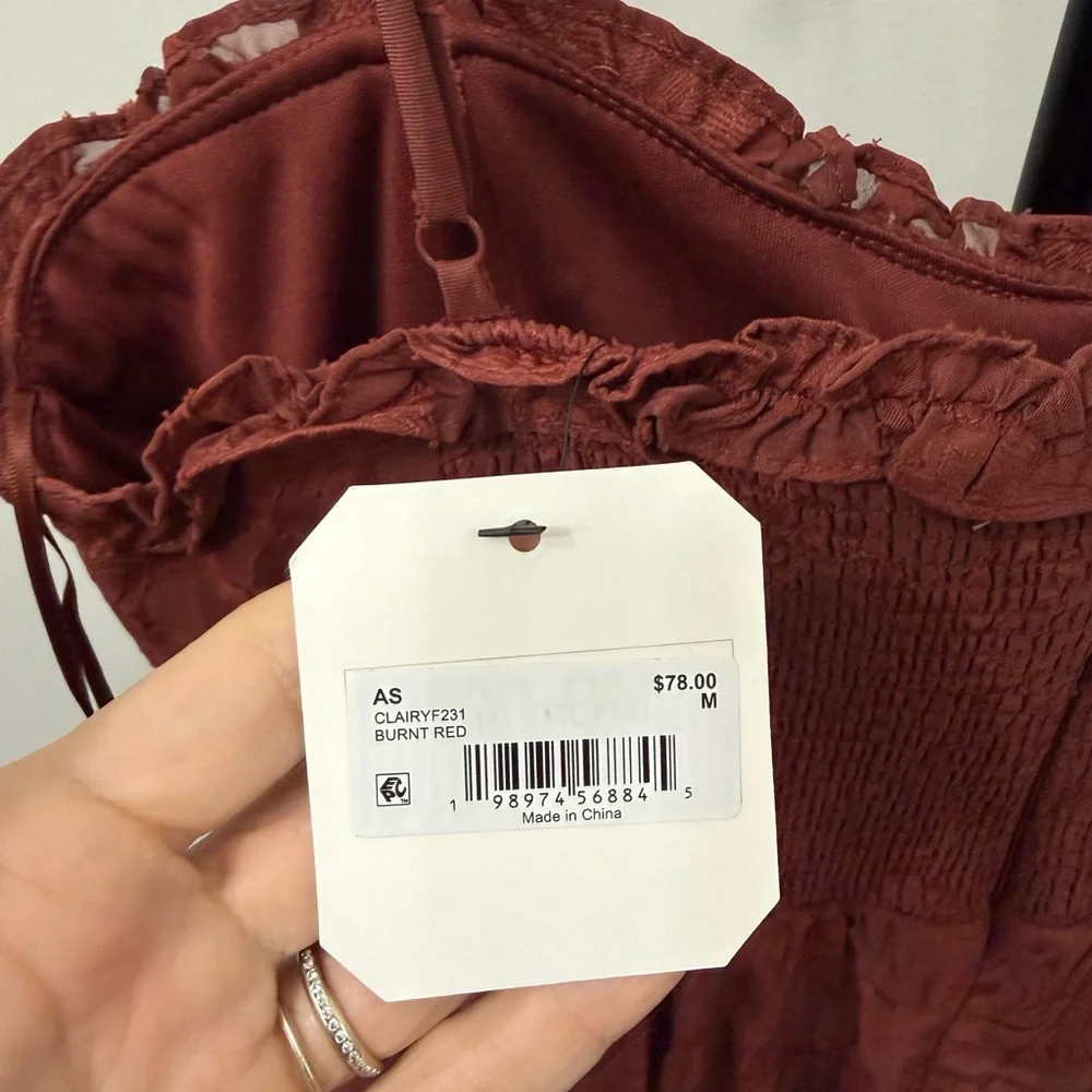 Altar'd State Burgundy Mini Dress - Picture 7 of 7